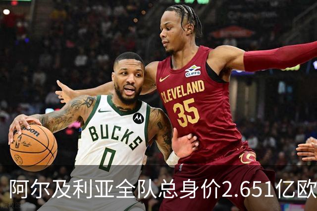 阿尔及利亚全队总身价2.651亿欧，26名球员中马扎的4500万欧最高
